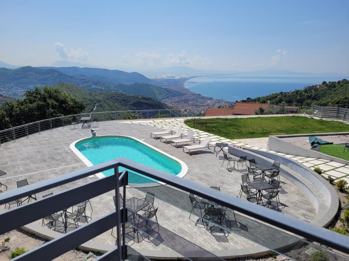 Tenuta Croce Appartamento Karol-Piscina-Vista Mare Салерно Екстериор снимка